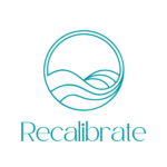 Recalibrate logo tuquoise